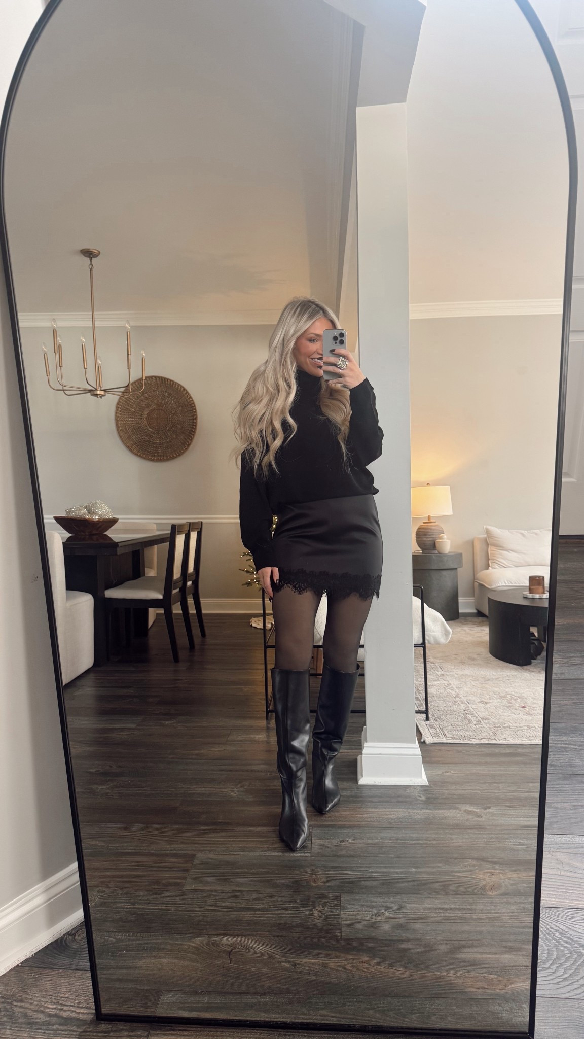 Lace satin skirt & sweater were top sellers last week as well! Such a cute holiday party outfit 

#LTKHoliday #LTKSeasonal #LTKFindsUnder100