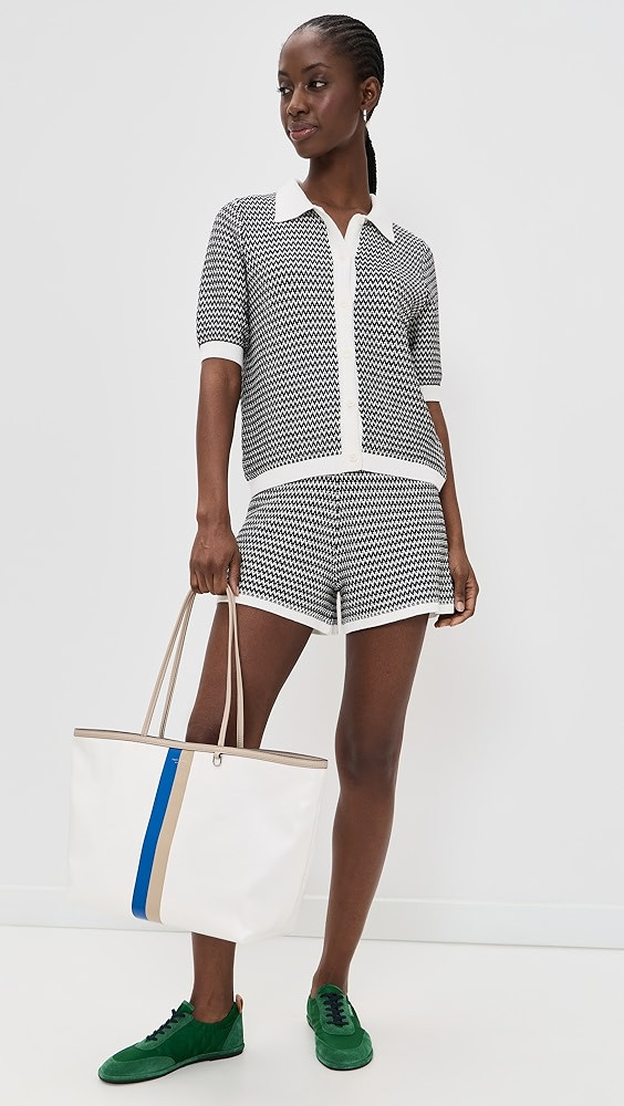 Gaelle Polo Knit Top | Shopbop