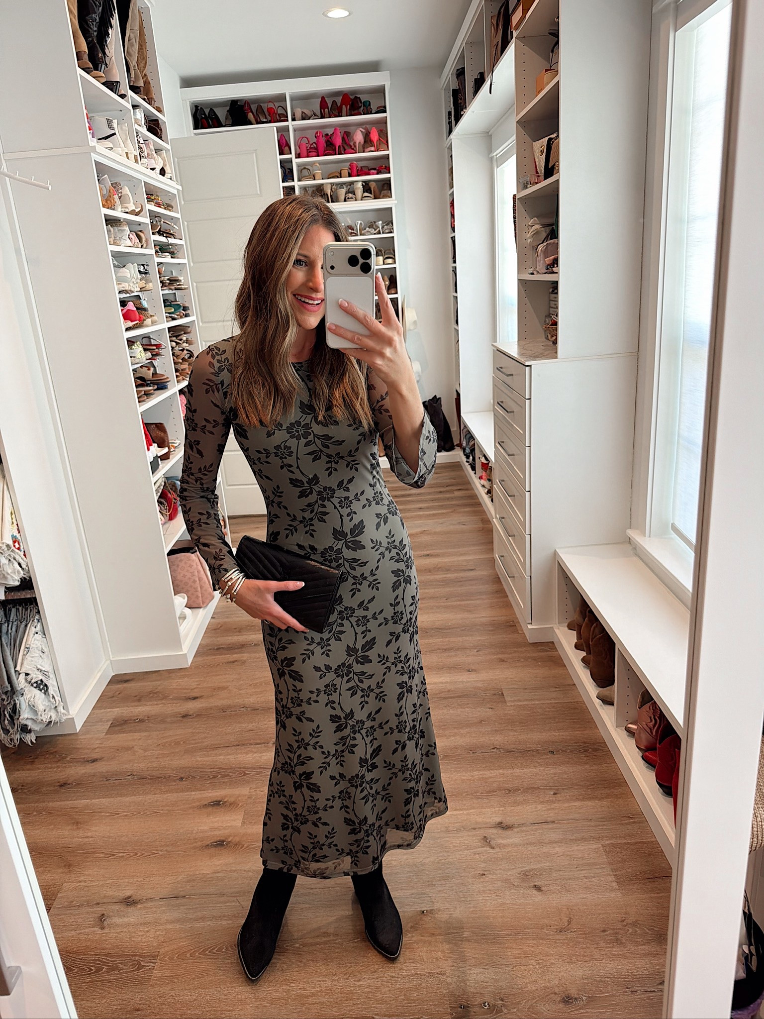In a small dress, boots and accessories - fits tts.

#LTKootd #LTKgrwm #LTKSeasonal