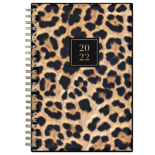 2022 Planner 5" x 8" Weekly/Monthly Wirebound Clear Pocket Cover Ana - Rachel Parcell by Blue Sky | Target