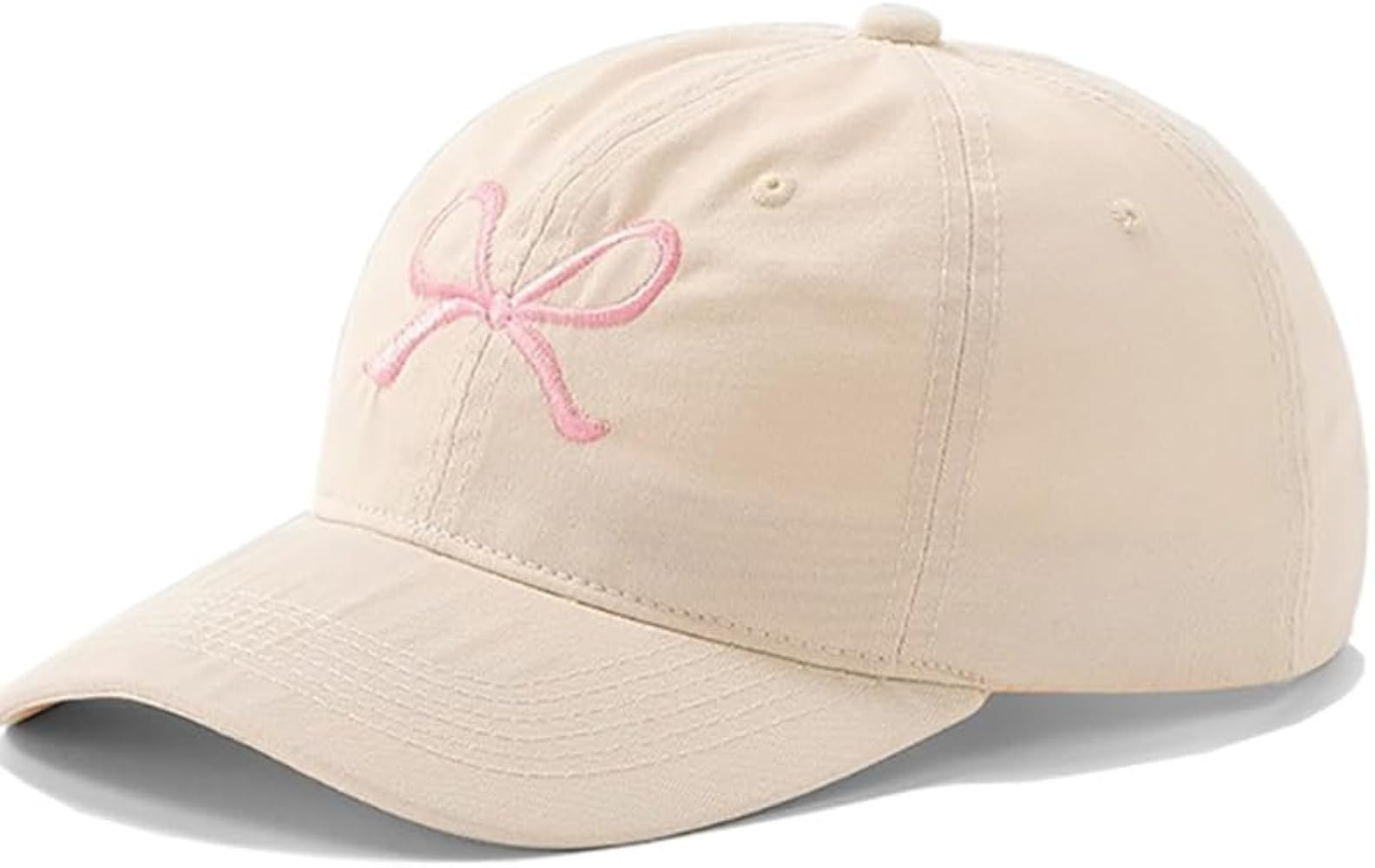 Trendy Bow-Tie Baseball Cap for Women and Men Trucker Hats Y2k Adjustable Fashion Sun Hat with Vi... | Amazon (US)