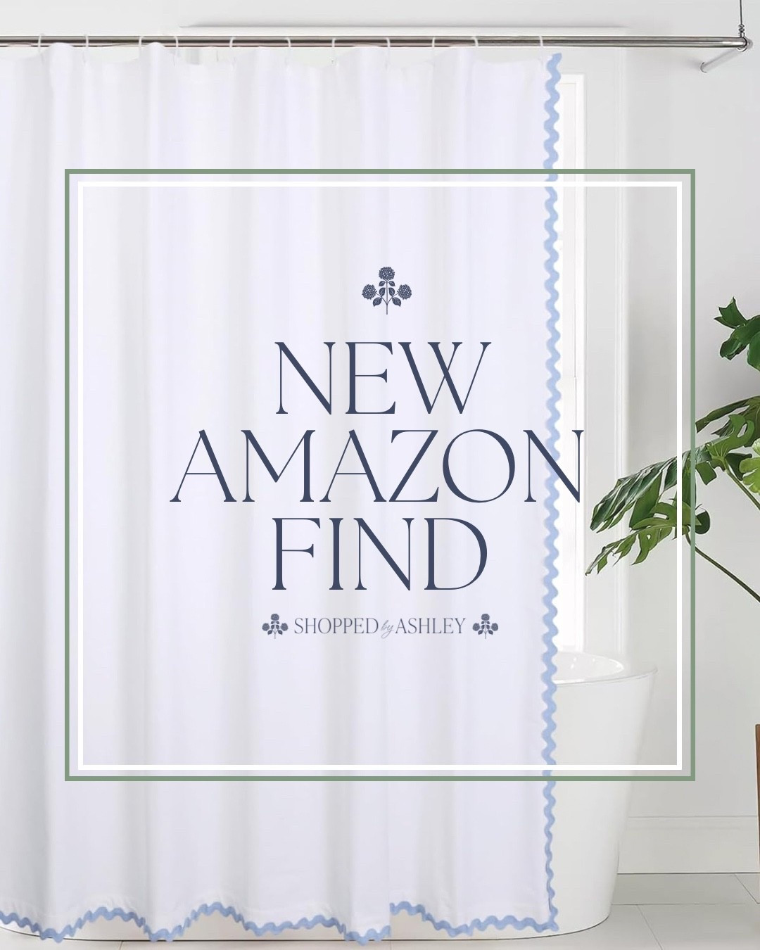 Love this new Amazon shower curtain! 

Grandmillennial style, Grandmillennial decor, blue and white, blue and white bathroom, girls bathroom, boys bathroom, Amazon under $50, new Amazon find 

#LTKHome #LTKFindsUnder50