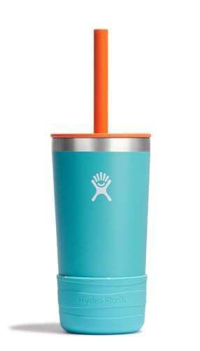 Hydro Flask Kids 12 Oz Tumbler With Straw And Boot Seaspray | Amazon (US)