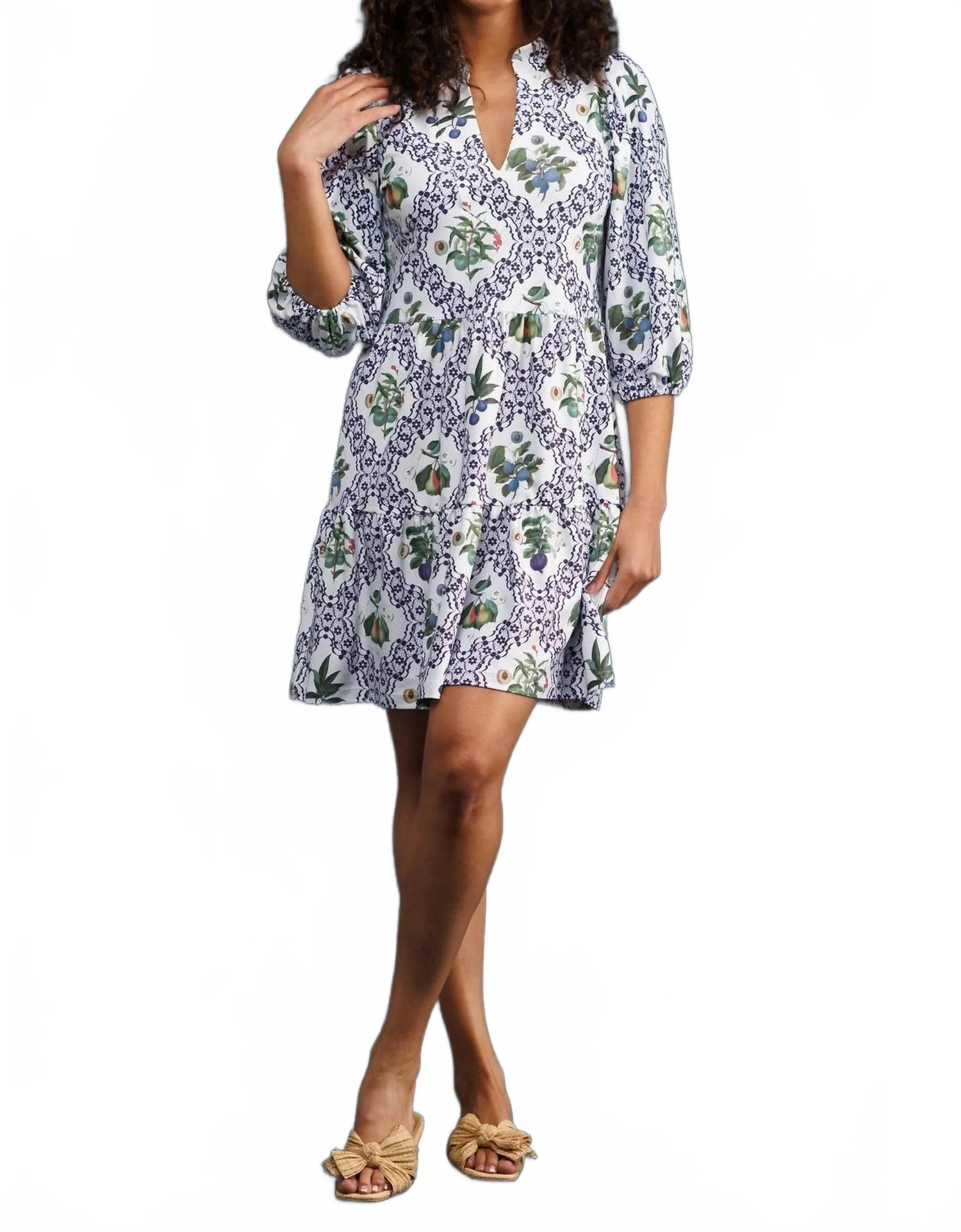 Tory Dress In Pear Tree | Shop Simon