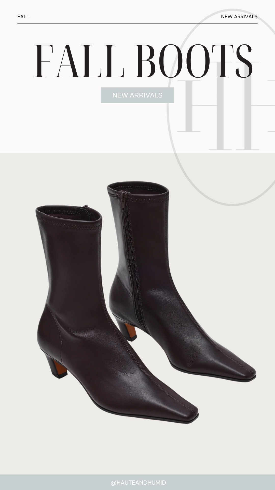 Looking for fall boots? These will be a beat seller with a high sell out risk! 
Perfect heel height, high shaft and pointed toe to elongate the leg