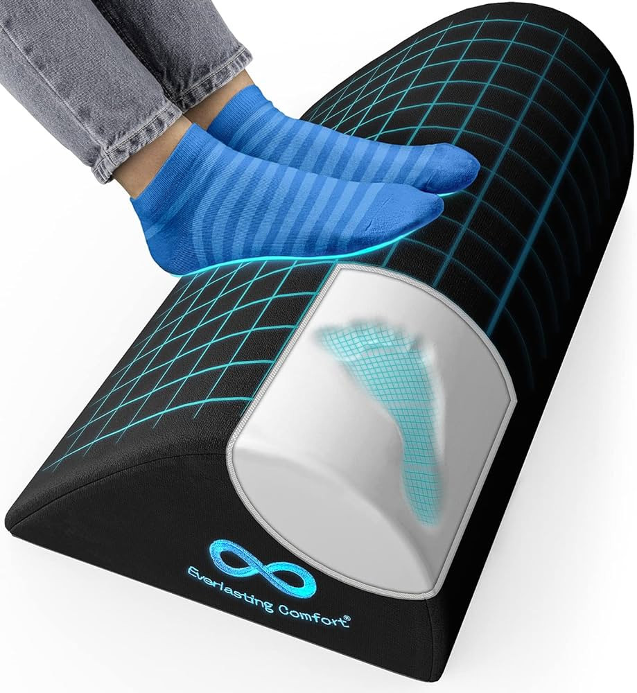 The Original Everlasting Comfort Foot Rest Under Desk for Office Use, All-Day Pain Relief and Leg... | Amazon (US)