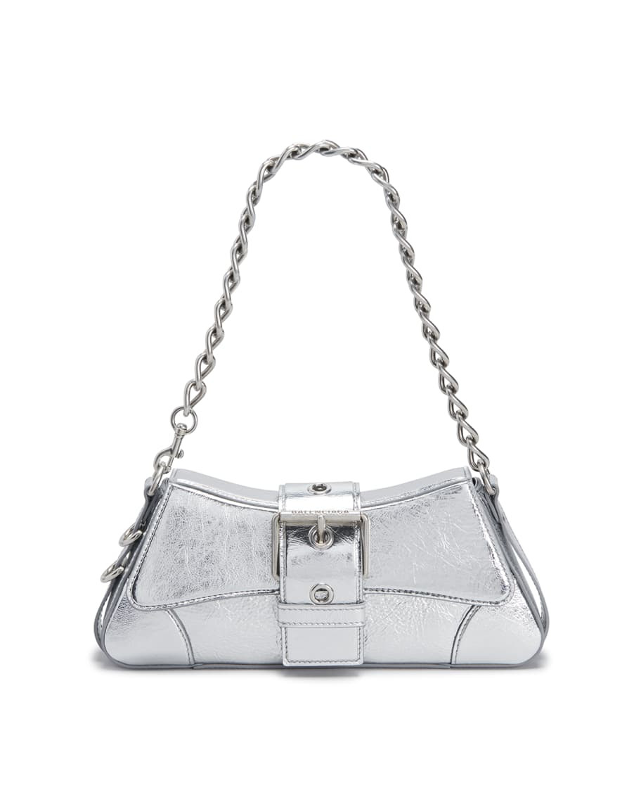 Balenciaga Lindsay Small Mirror Chain Shoulder Bag | Neiman Marcus