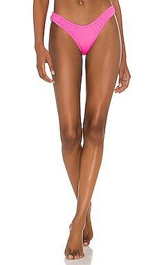 VDM Stevie Reversible Bikini Bottom in Neon Pink Wave & Neon Pink from Revolve.com | Revolve Clothing (Global)