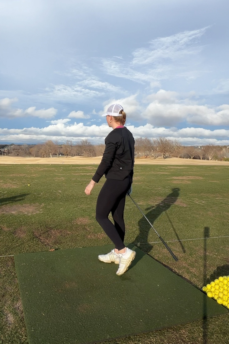 chilly weather golf fit!! The hat is BlueCaddie!! Link in our instagram bio!!

#LTKU #LTKSeasonal