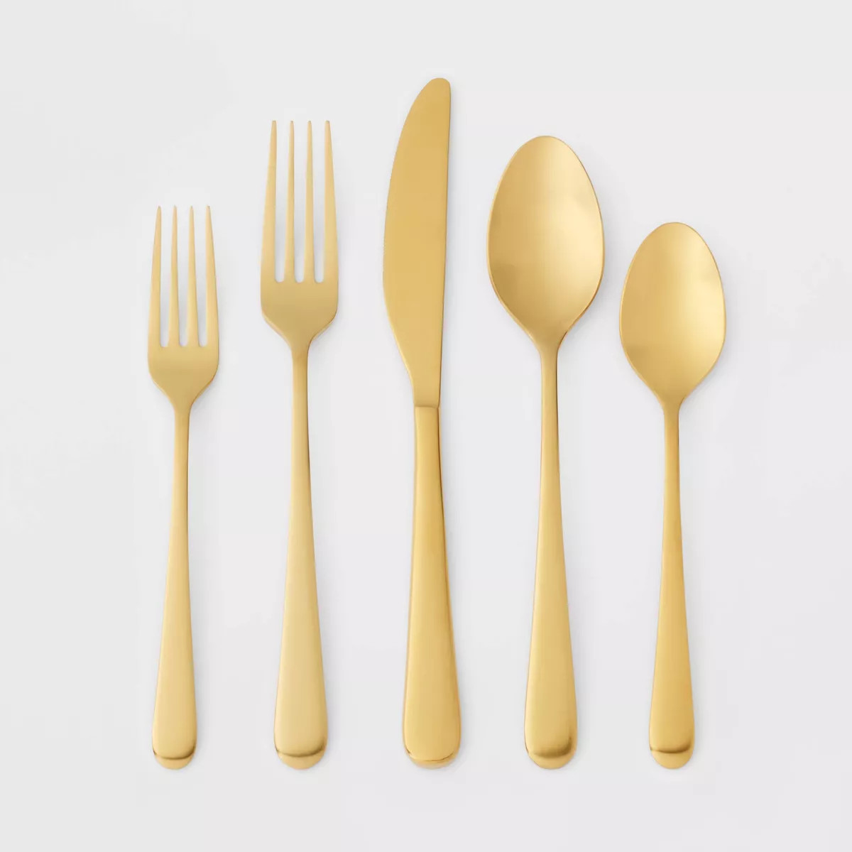 20pc Harrington Flatware Set Gold - Threshold™ | Target