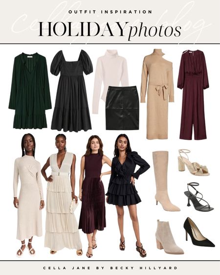 Holiday photo outfit inspiration for the fam! Here are some styles for mom  

#LTKSeasonal #LTKstyletip
