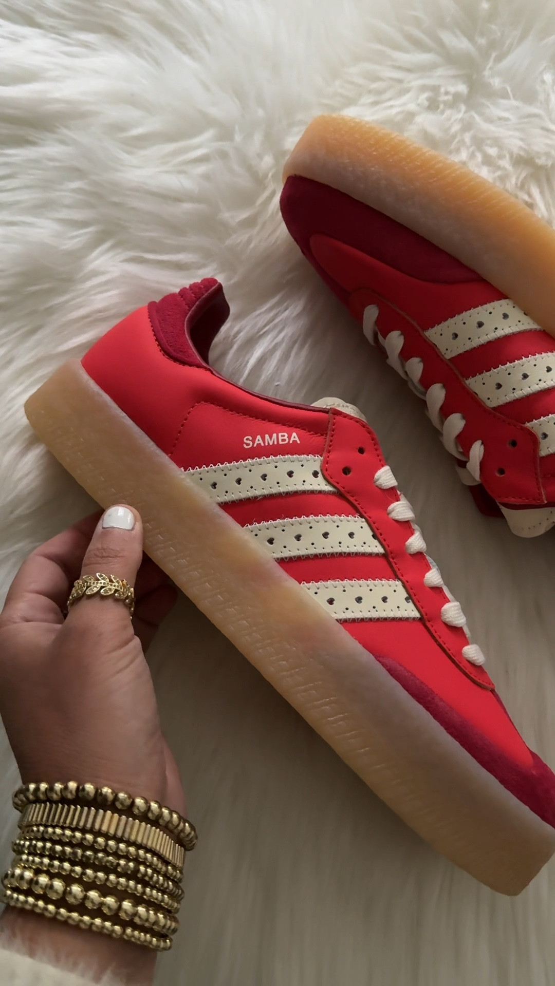 Adidas samba sneakers run true to size 