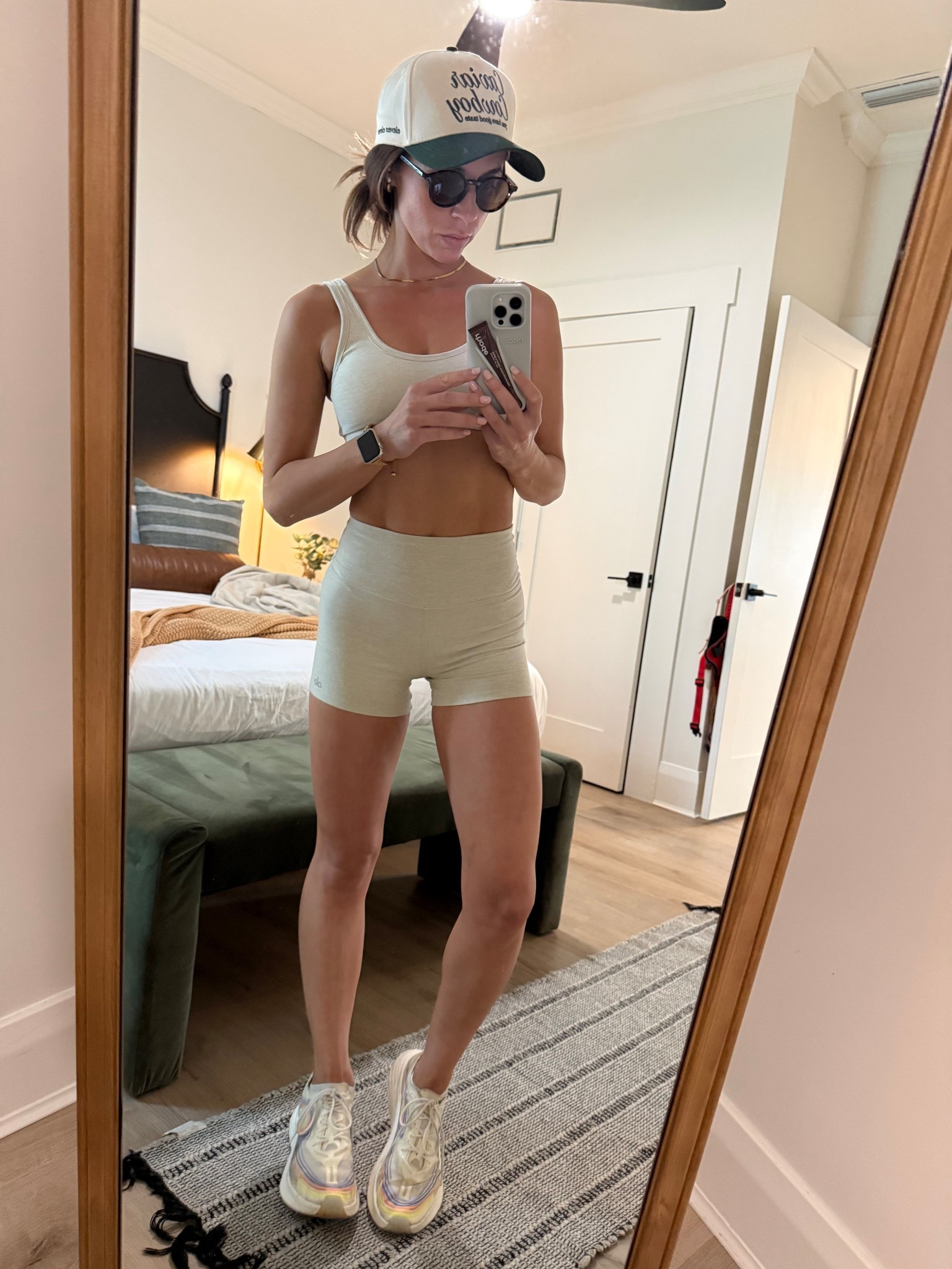 todays workout fit.🤍

#LTKootd #LTKgrwm #LTKActive