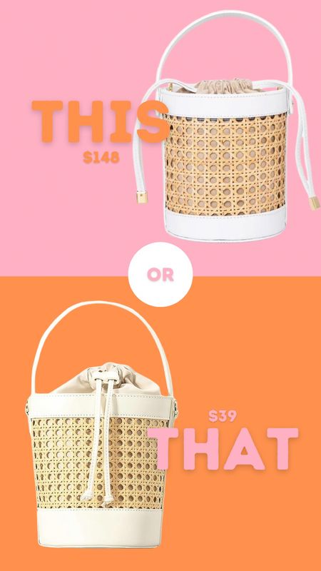 this or that, woven bucket bag edition! 


#LTKSeasonal #LTKstyletip #LTKfindsunder50