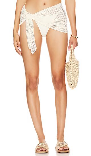Here with You Sarong in Cream | Revolve Clothing (Global)