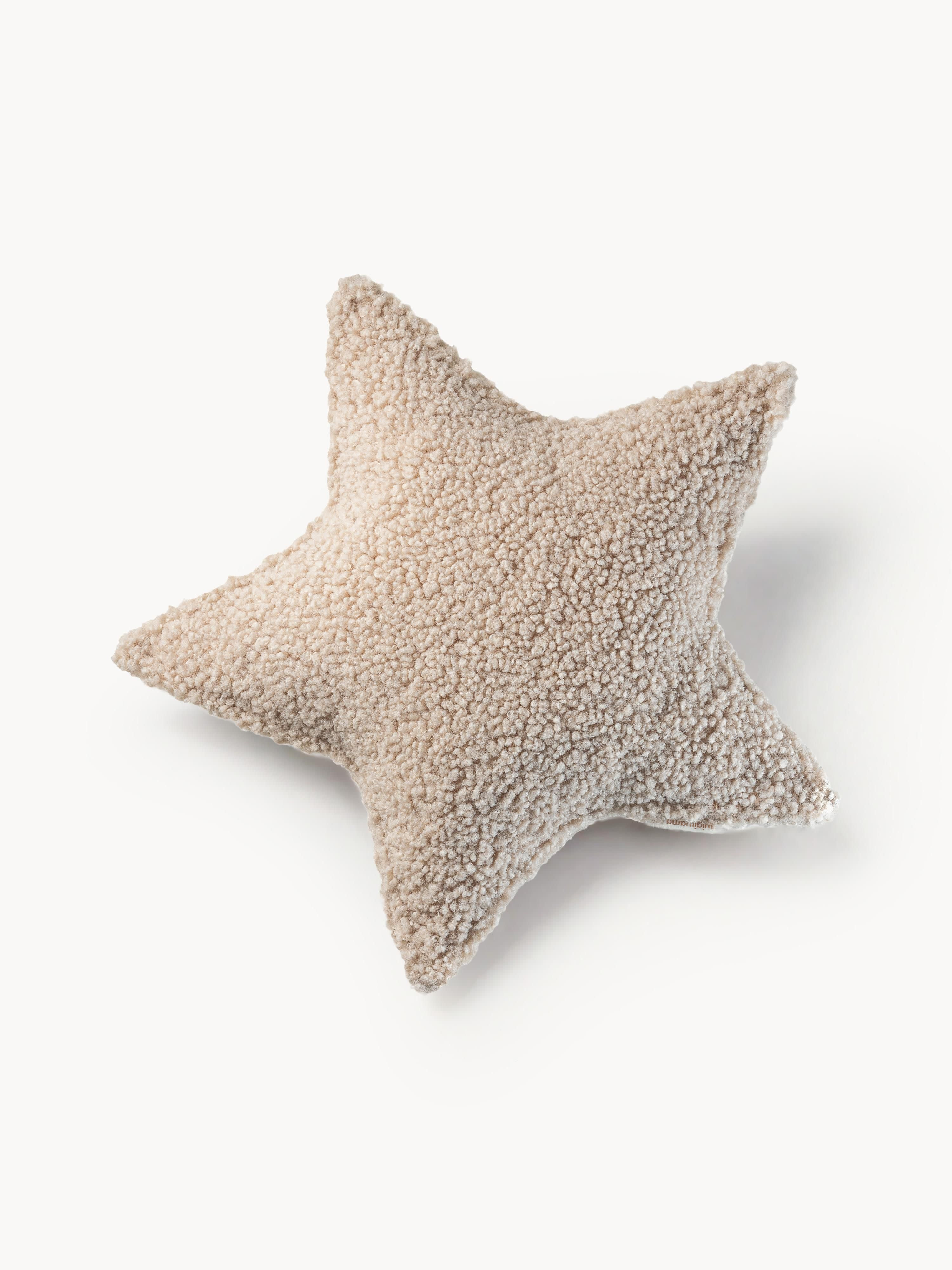Kinder Teddy-Kuschelkissen Star | Westwing EU