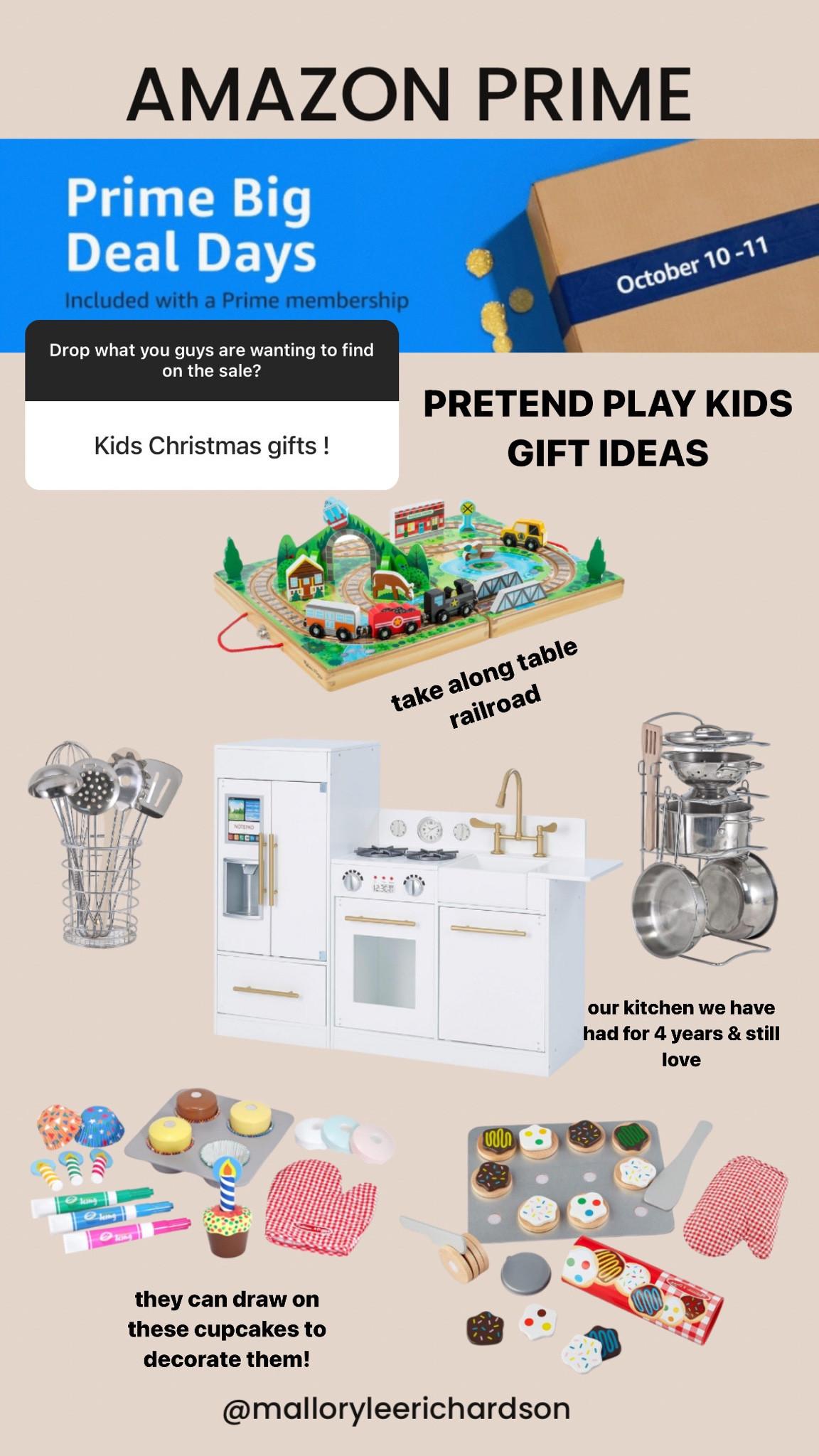 Amazon Prime Kids Pretend Play Christmas Gift Odeas

#LTKxPrime #LTKGiftGuide #LTKkids
