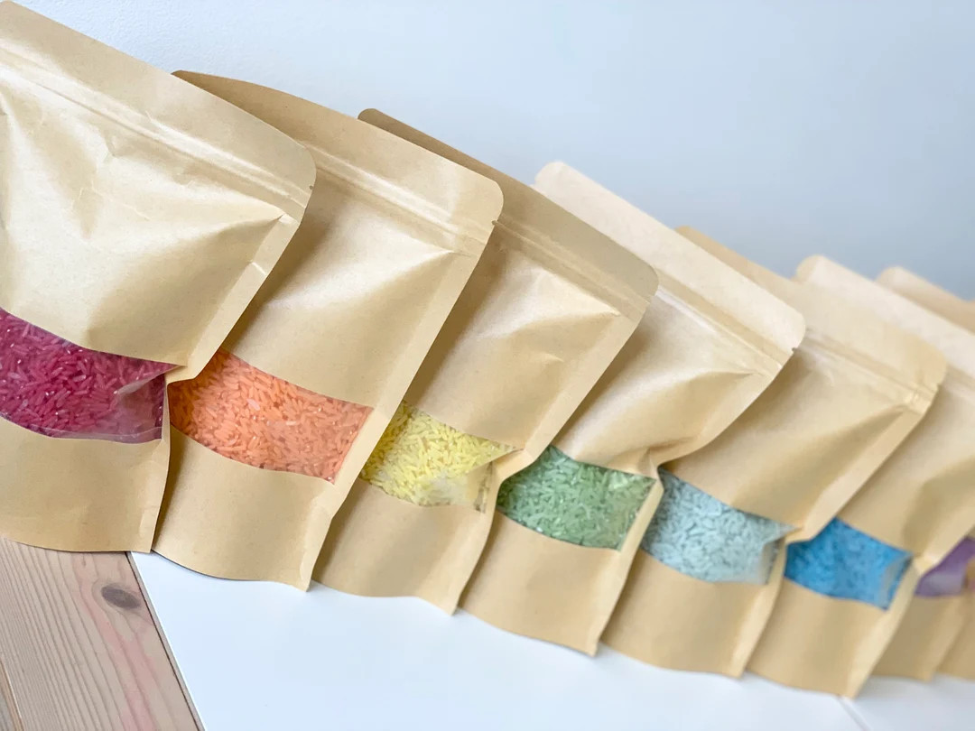 Sensory Rice | Sensory Play | Sensory Toys | Sensory Filler | Flisat Table Filler | Wood Sensory ... | Etsy (CAD)