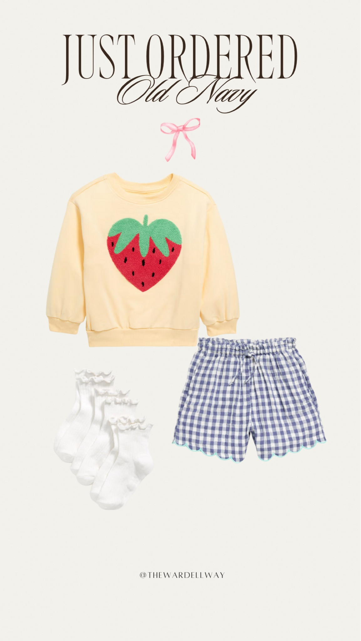 Baby girl spring clothes 🍓 Ordered a size 12-18 mo for our one year old! 

#LTKKids #LTKBaby