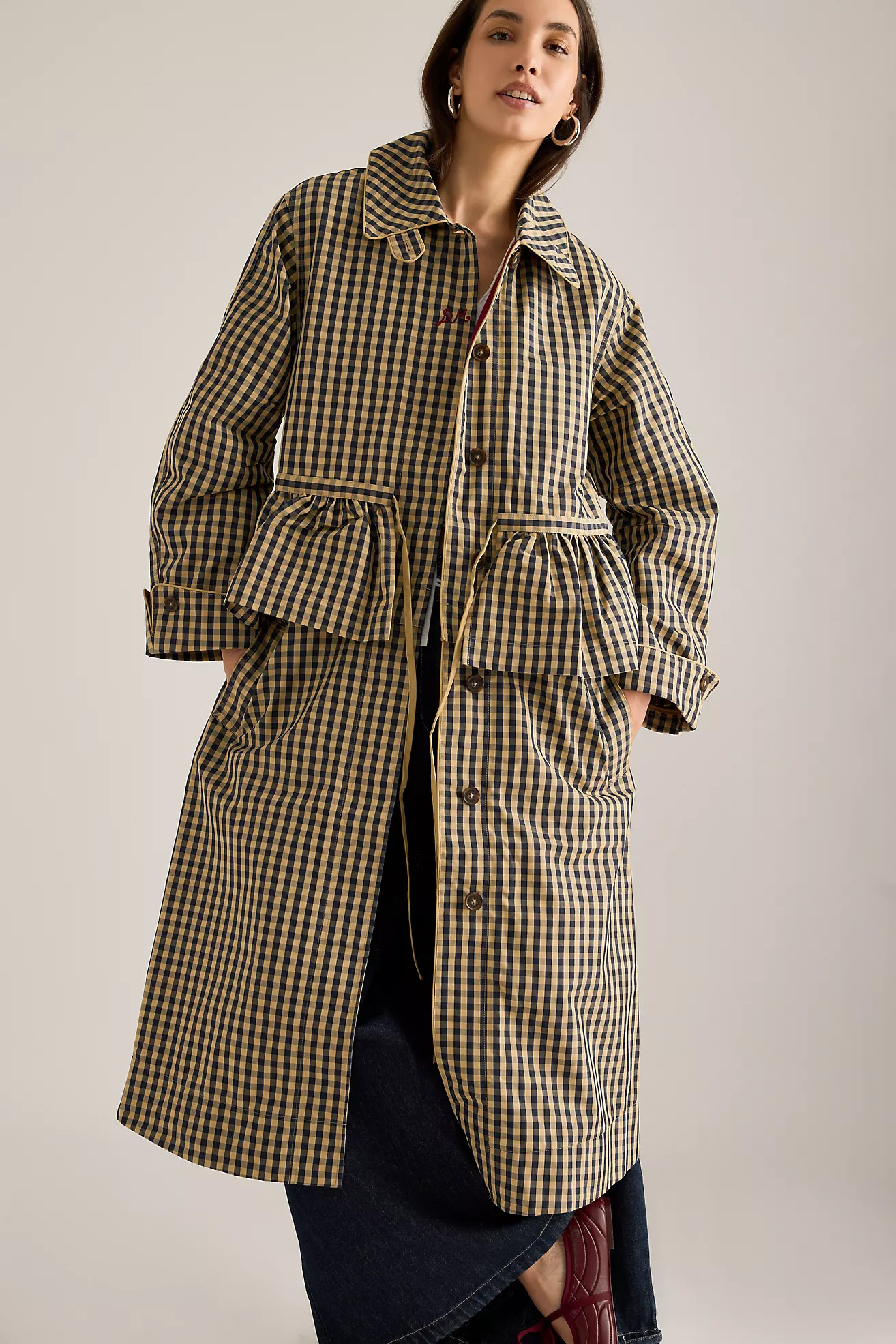 Damson Madder Myrtle Multi-Way Trench Coat | Anthropologie (UK)