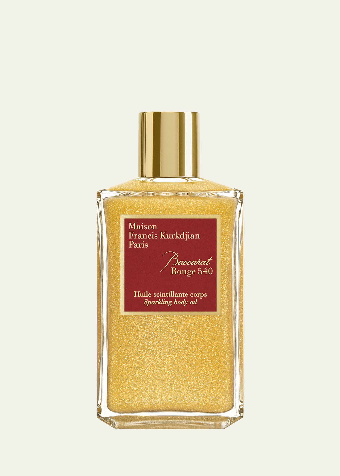 Maison Francis Kurkdjian Baccarat Rouge 540 Scented Sparkling Body Oil, 6.8 oz. | Bergdorf Goodman