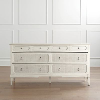 The smooth lines of a traditional dresser profile are crafted in sturdy, solid wood and given ext... | Frontgate