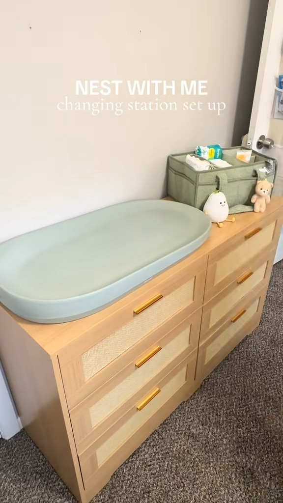 Diaper Changing Station🩵

#LTKFamily #LTKBaby #LTKFindsUnder50
