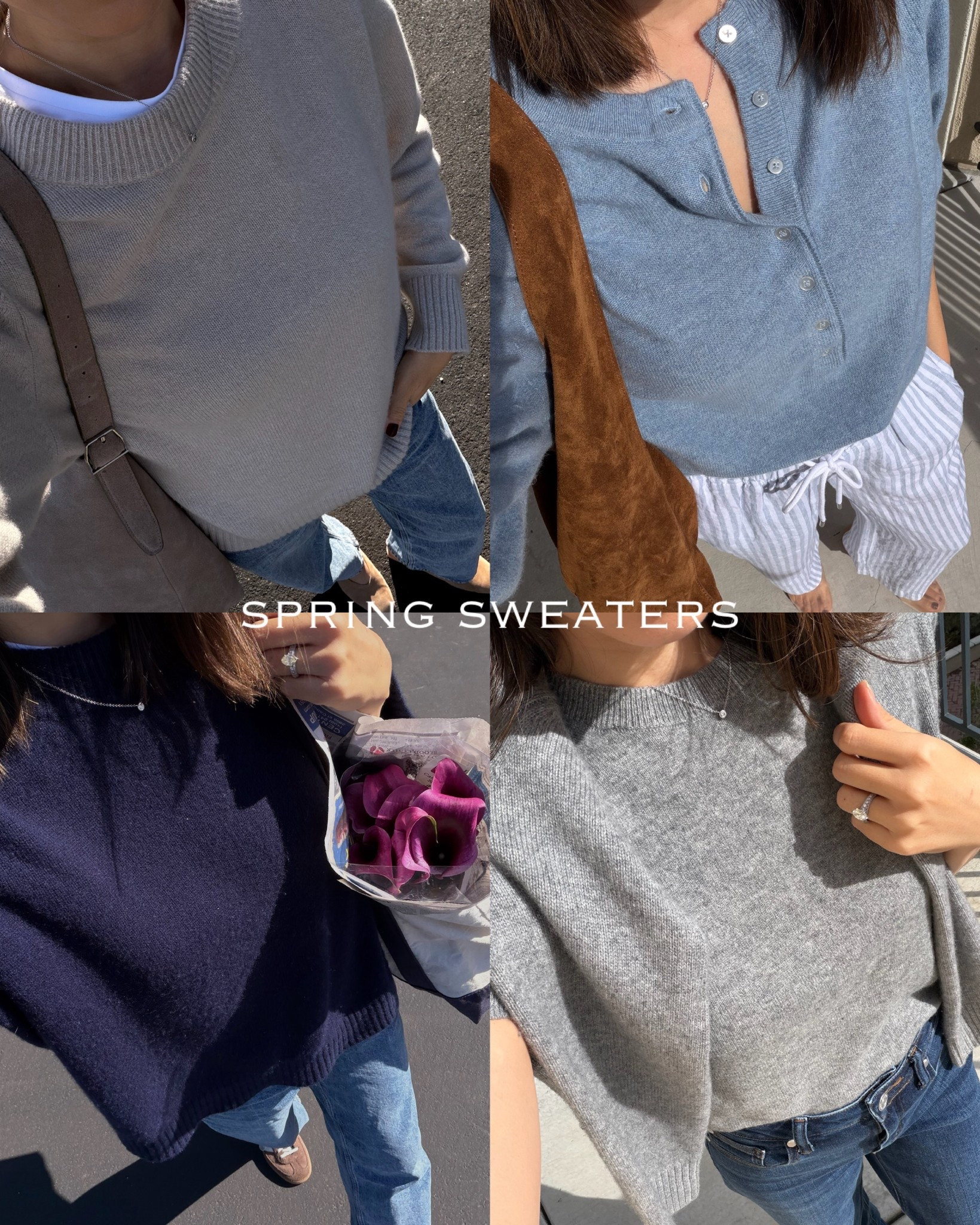 Spring sweater roundup - some of my faves on repeat from @onequince 

#quincepartner

#LTKSeasonal