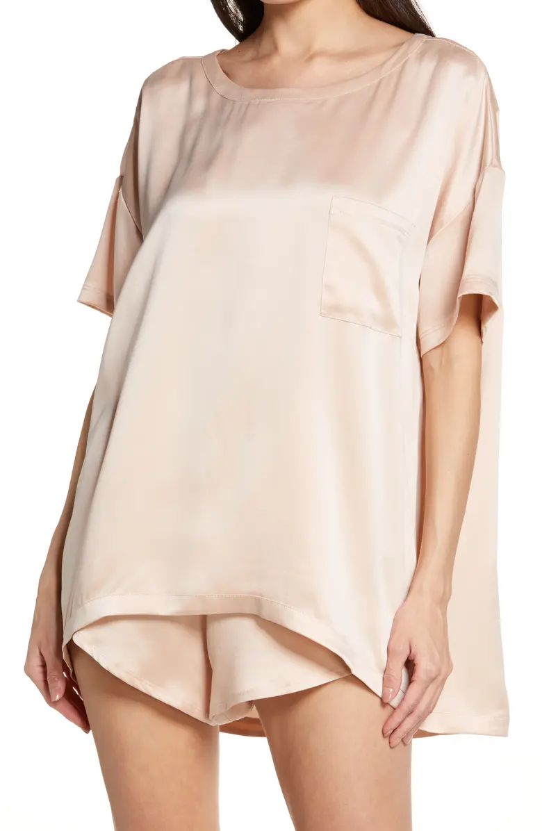 Washable Silk Short Pajamas | Nordstrom