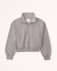 Essential Sunday Half-Zip | Abercrombie & Fitch (US)