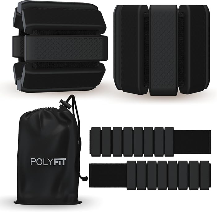 Polyfit Wrist & Ankle Weights - 1 Pair - Wearable Ankle Weights for Women and Men - Wearable Brac... | Amazon (US)