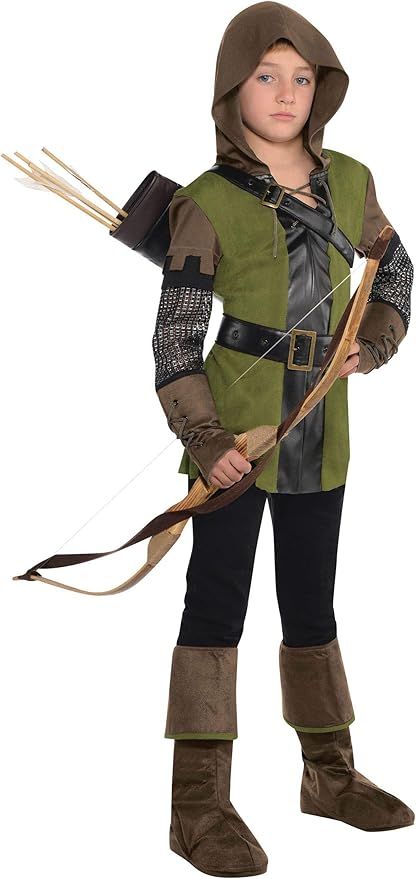 amscan Boys Prince of Thieves Robin Hood Costume - Medium (8-10) | Amazon (US)