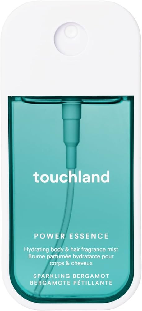 Touchland Power Essence Hydrating Body & Hair Fragrance, Sparkling Bergamot, 2 FL. OZ. Travel Siz... | Amazon (US)