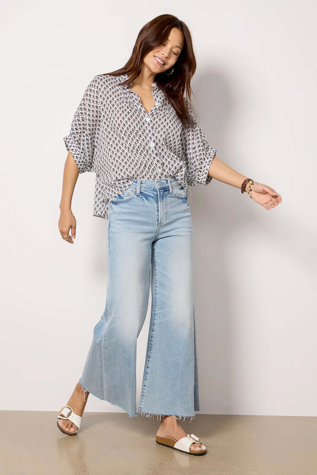 PISTOLA Women's Izzy Crop Jeans, Size 31, Blue | Evereve