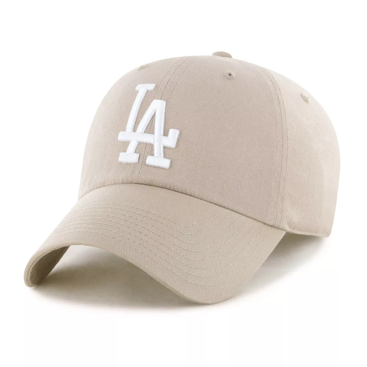 MLB Los Angeles Dodgers Khaki Clean Up Hat | Target