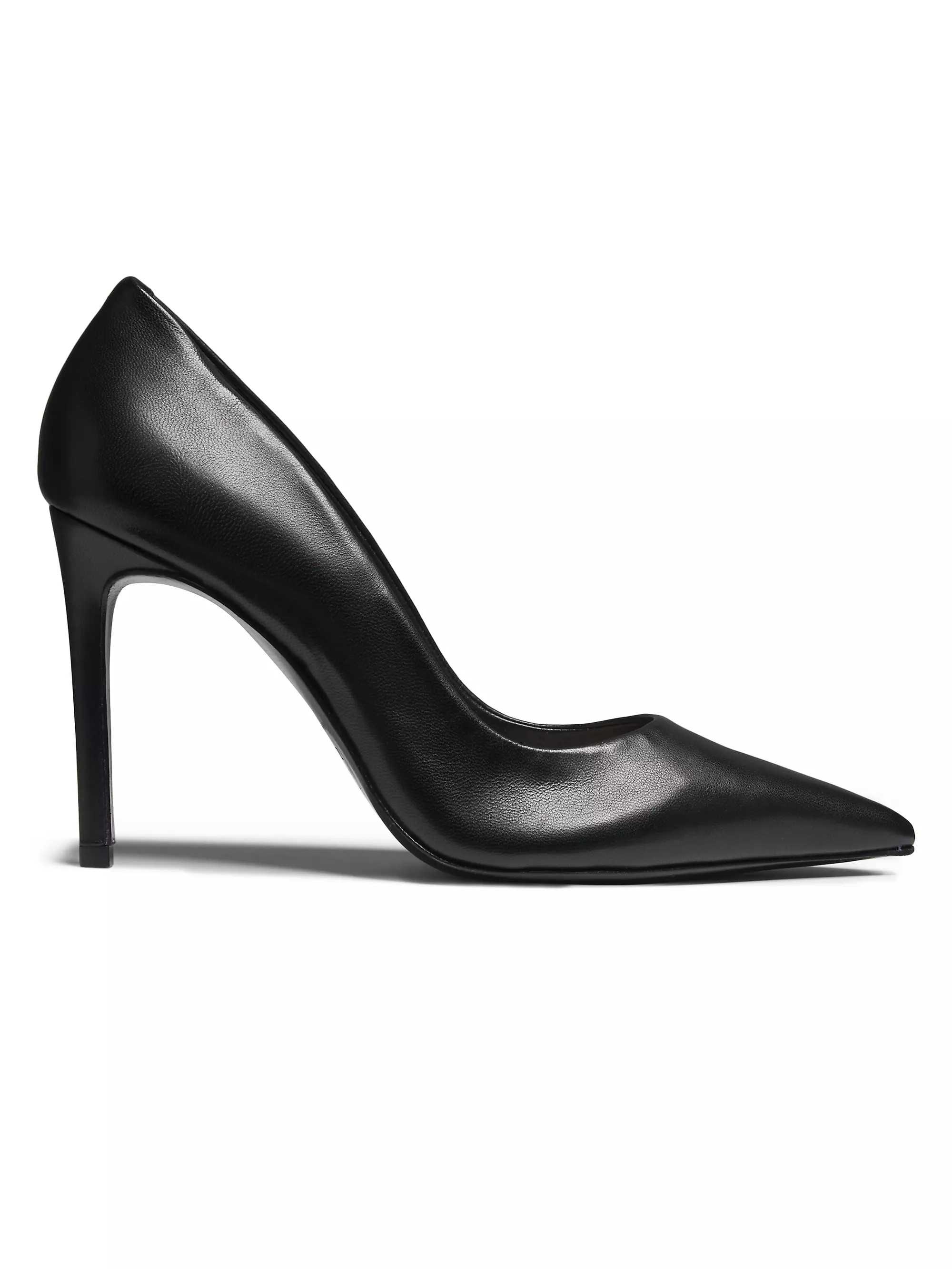 Shop Schutz Lou 100MM Leather Stiletto-Heel Pumps | Saks Fifth Avenue | Saks Fifth Avenue