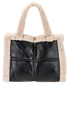 LAMARQUE Zoey Tote in Black & Ivory from Revolve.com | Revolve Clothing (Global)