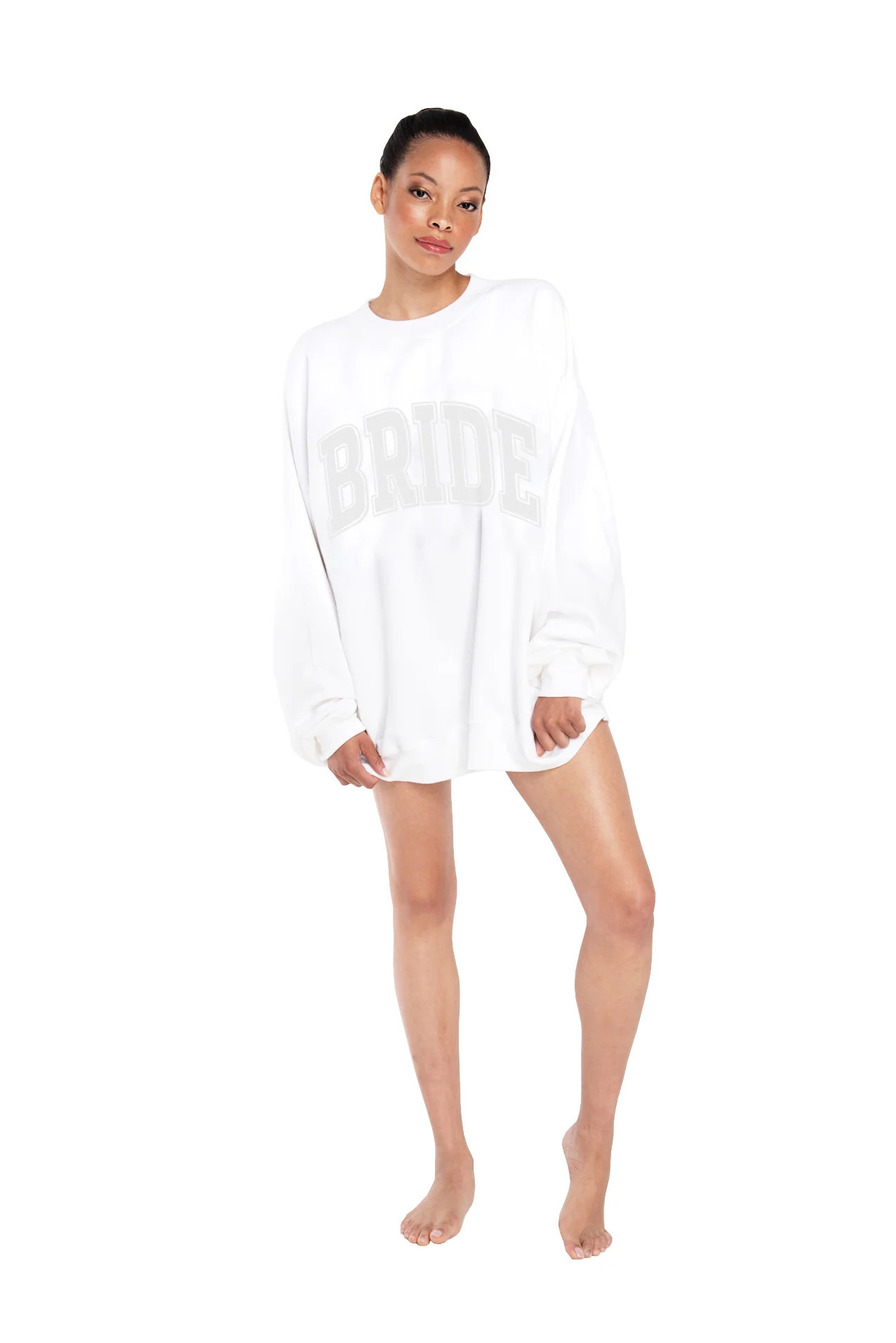 BRIDE SWEATSHIRT WHITE | The Bar