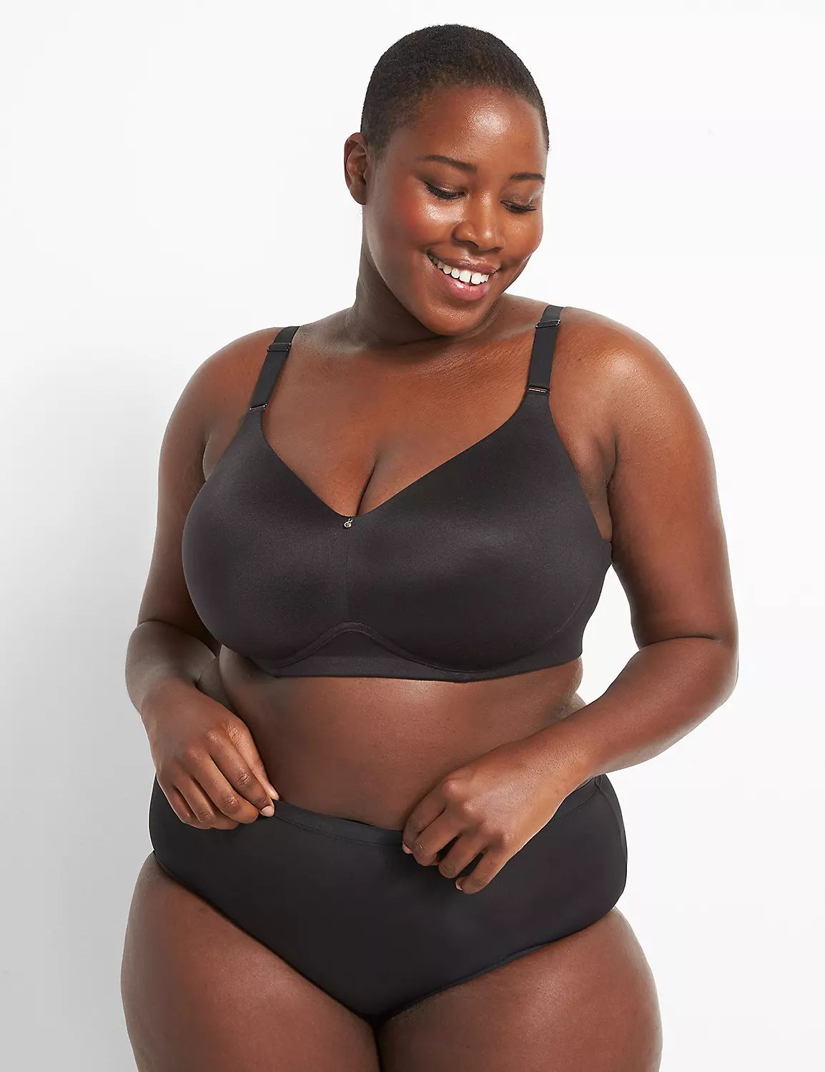 Invisible Backsmoother Lightly Lined Full Coverage No-Wire Bra | LaneBryant | Lane Bryant (US)