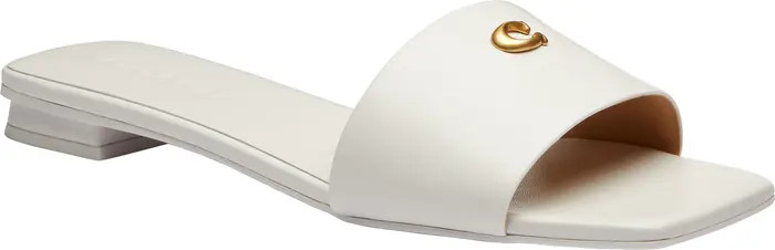 COACH Sculpted C Slide Sandal (Women) | Nordstrom | Nordstrom
