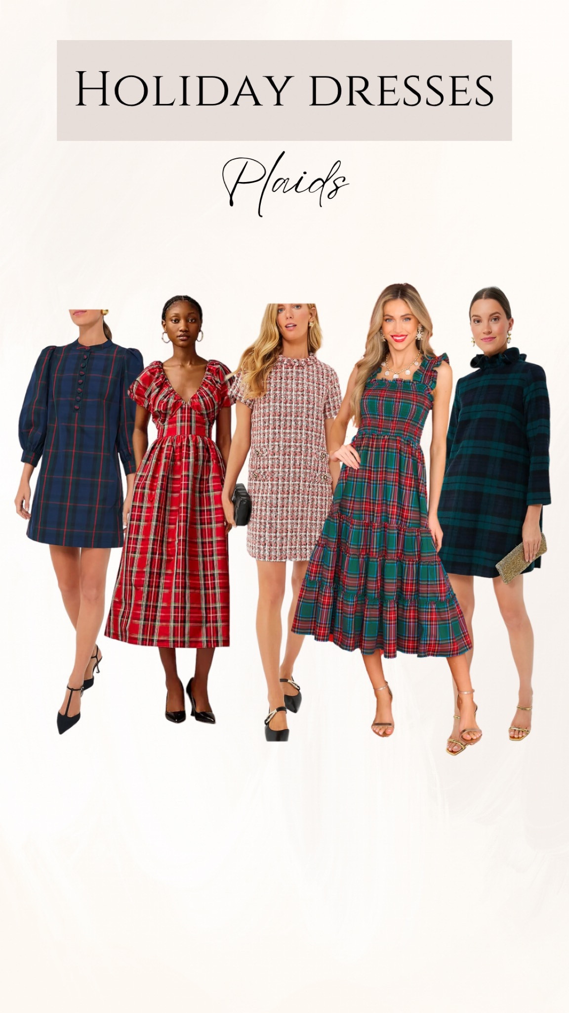 Holiday Party Dress. Party dresses. Christmas party dresses. Plaid dresses. Dress to impress. Holiday outfits. 

#LTKHoliday #LTKSeasonal #LTKstyletip