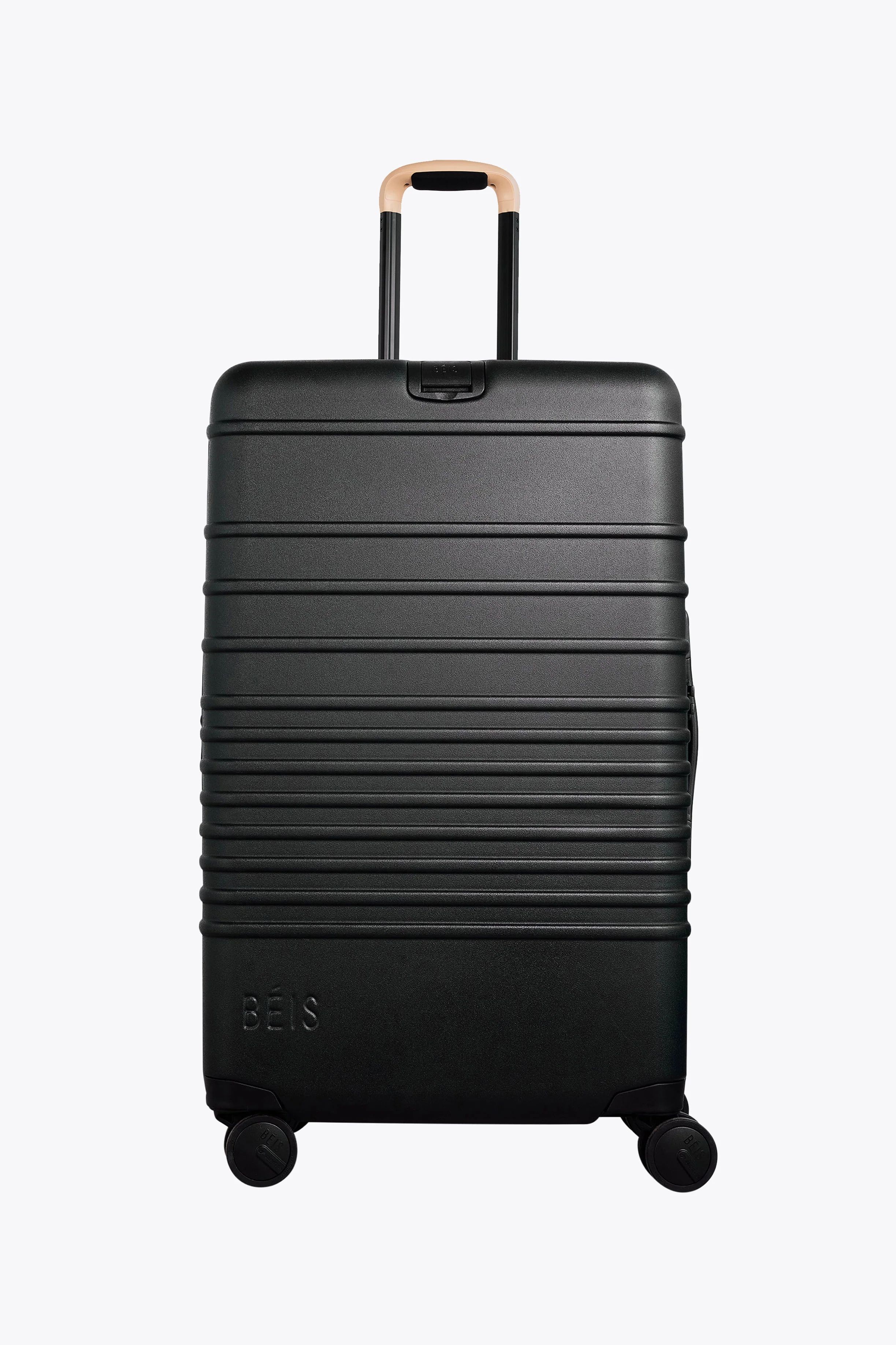 The Large Check-In Roller in Black | BÉIS Travel