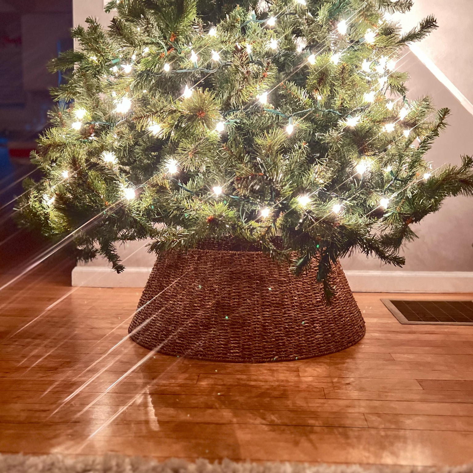 Woven tree base! The exact one from Walmart may be sold out so linking alternatives here for you!

#LTKSeasonal #LTKHome #LTKHoliday