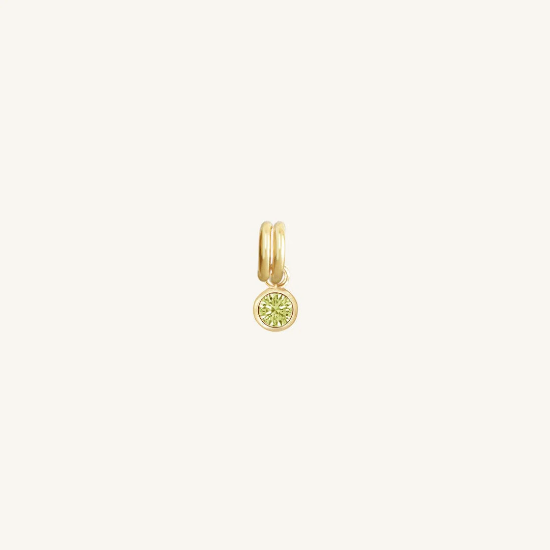 August Aura Birthstone Charm | Francesca Jewellery