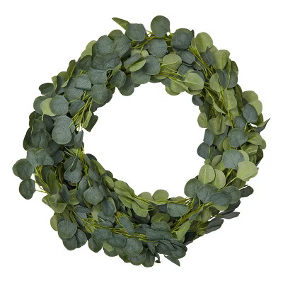 Farmlyn Creek 5 Pack Eucalyptus Leaves Garland, Fake Faux Greenery Leaves, 6 ft | Target
