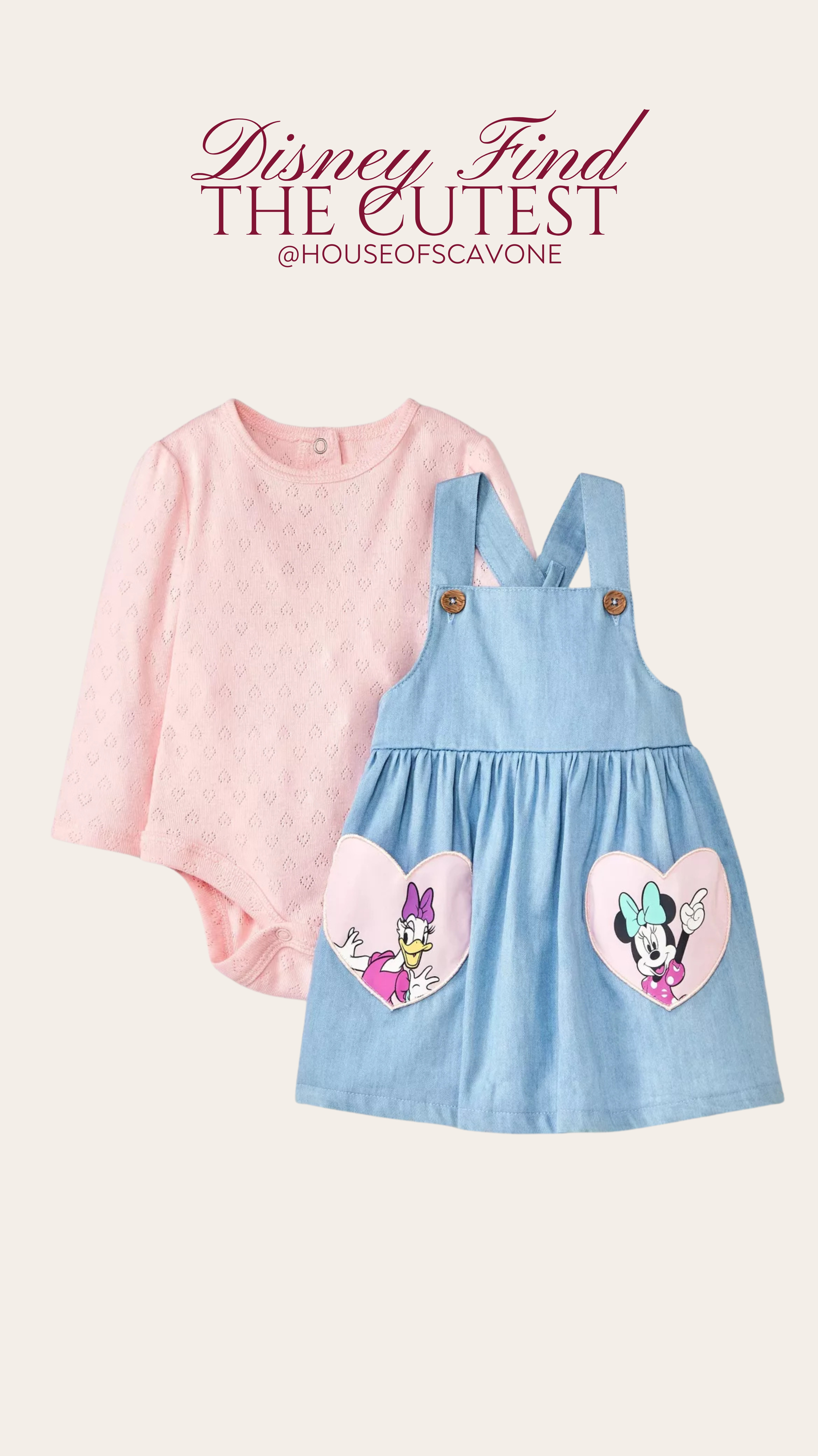the perfect disney outfit for little girls, espically if you're going around Valentines Day this would be so cute! 

 #LTKSeasonal #LTKTravel #LTKBaby
