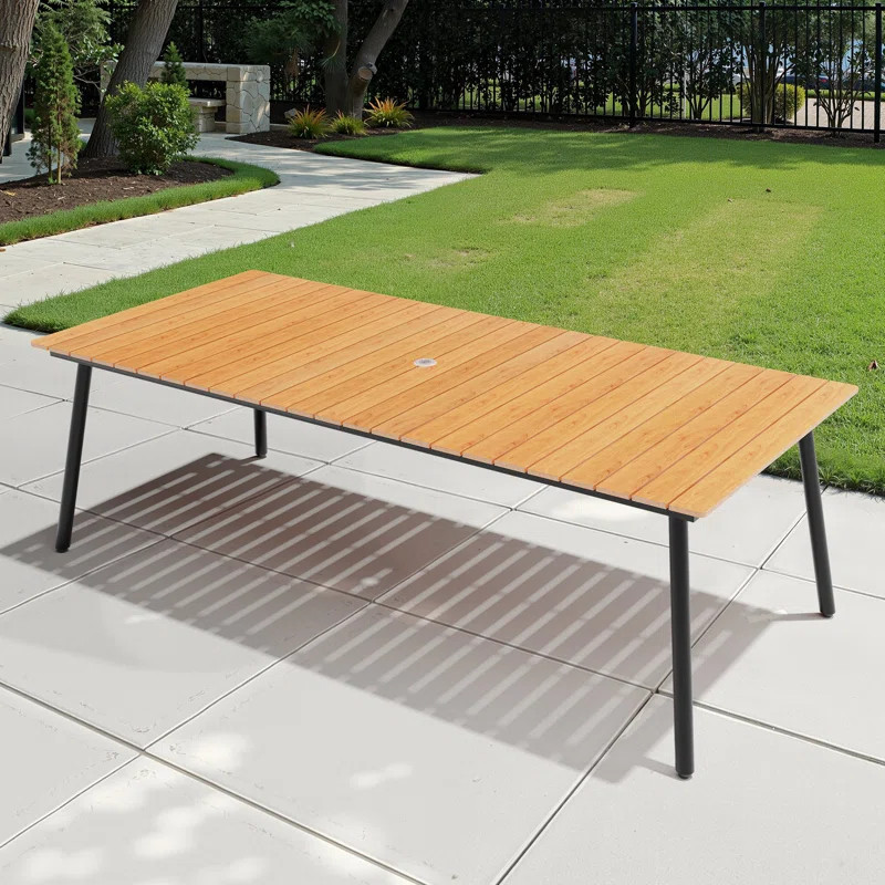 Patio Dining Table With Umbrella Hole | Wayfair North America
