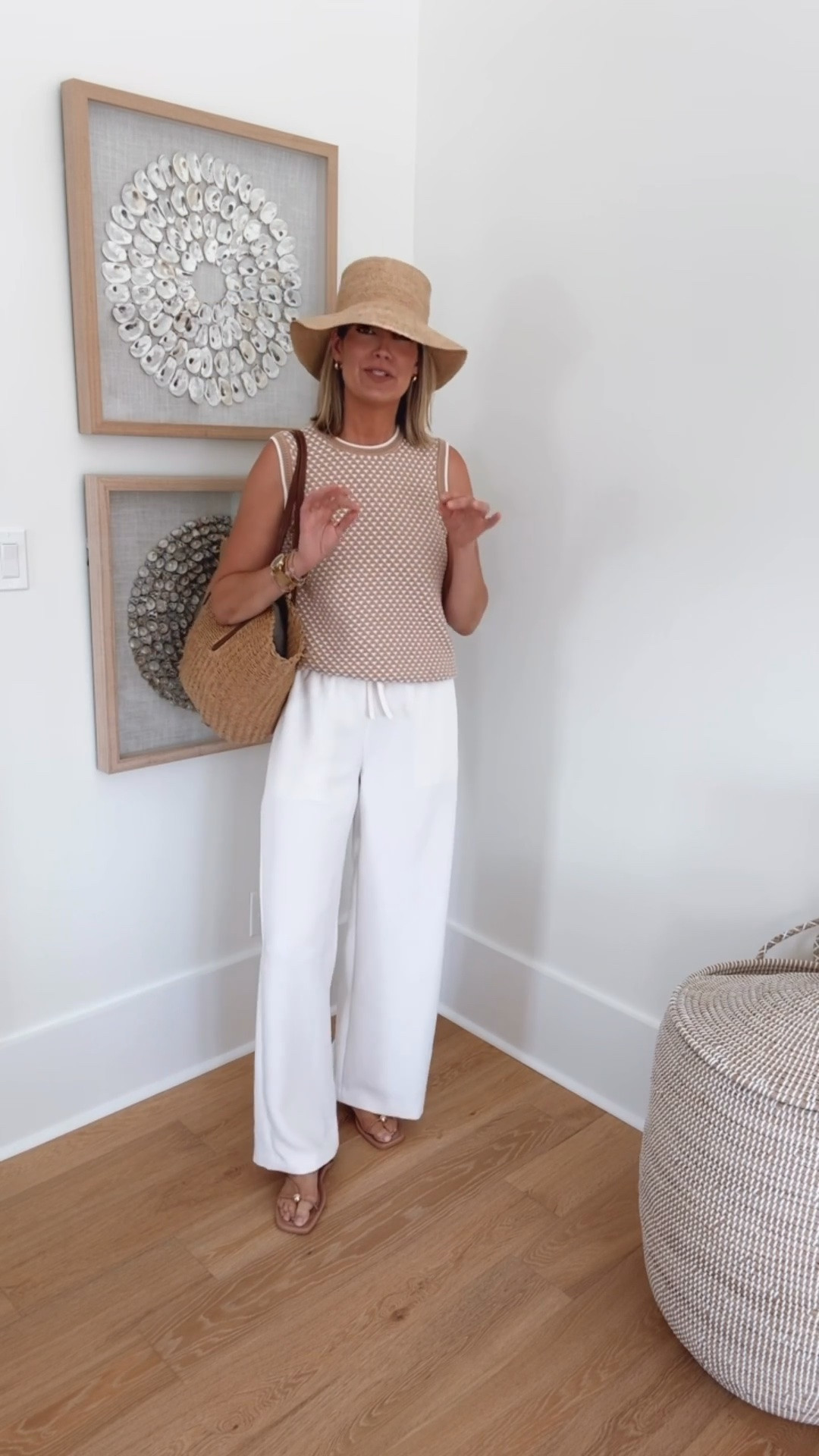 I am 5’11” wearing small tall wide leg pants and small top.  These pants do not wrinkle!!! So they’re perfect for travel

#LTKTall #LTKTravel #LTKootd