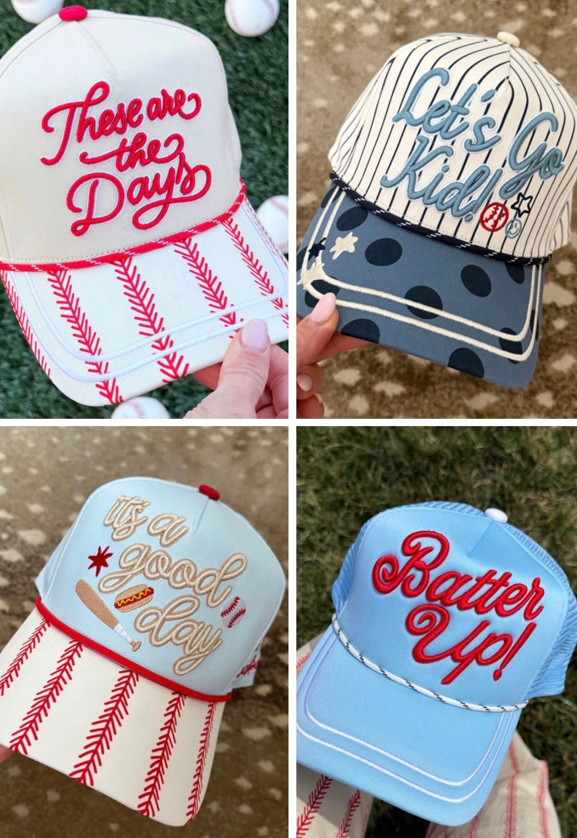 Baseball MOMS! ⚾️ Cutest hats ever! 

#LTKActive #LTKKids #LTKMothersDay