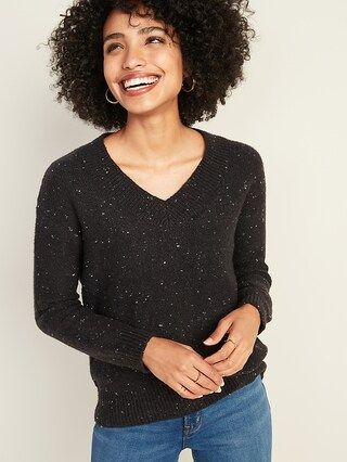 Cozy V-Neck Sweater for Women | Old Navy (US)
